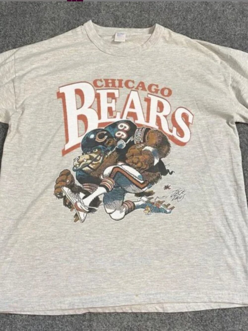 Vintage Chicago Bears Football Shirt, NFL Chicago Bears Unisex Shirt tee REPRINT